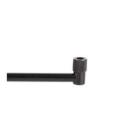 Xiuganpo Barre de Buzz en Alliage d'aluminium à 3 Têtes de 40 Cm pour la Pêche à Terre, Support de Canne à Pêche Solide, Support de Barre Transversale avec Installation Facile, Accessoires de