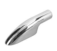 Xiuganpo Base de Garde-Corps de Bateau, Raccords Durables de Main Courante en Acier Inoxydable à 90 Degrés pour Yacht Argent 6,77 Pouces (B(25mm))