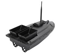 Xiuganpo Bateau D'appât de Pêche télécommandé à Deux Moteurs avec Couvercle de Protection, Distance de Contrôle de 500 M pour Piscines et Lacs, Batterie 12 000 MAh 10,6 Pouces