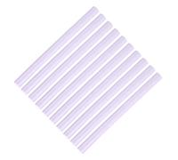 Xiuganpo Bâtons de Cire à Cacheter Multicolores, Ensemble de 10 Pièces, Petit Kit de Tampons de Cire Ronds Solides et Durables pour Bricolage, Enveloppes de Cartes D'invitation (taro violet)