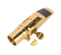Xiuganpo Bec de Saxophone Soprano Si Bémol en Laiton avec Capsule et Vis,