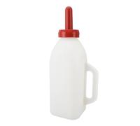 Xiuganpo Biberon de Lait de Veau 2L, Biberon D'allaitement pour Veaux de Conception épaisse avec Poignée Mamelon En Silicone Remplacement Sûr de L'alimentation En Plastique pour la (Pot à lait