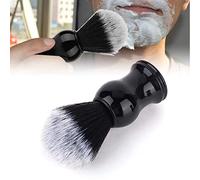 Xiuganpo Blaireau de Rasage, Poils Doux Augmentant la Mousse pour un Rasage Confortable, Brosse de Nettoyage Professionnelle avec Poignée Antidérapante pour Salon, Maison, Voyage (Nylon noir pur)