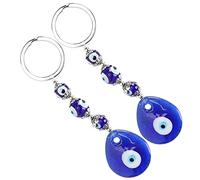 Xiuganpo Blue Eye Amulet, Turkish Blue Eye Schmewich 2pcs Lucky Keynchain pour les Filles