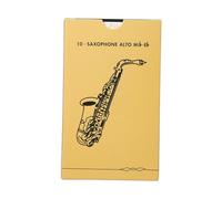 Xiuganpo Boîte à Anches pour Saxophone Alto, Force 3.0, 10 Anches Durables et Flexibles, Idéales pour les Performances Classiques et Jazz (Force 3.0)