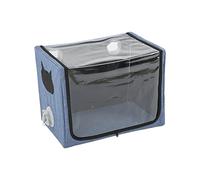 Xiuganpo Boîte D'atomisation pour Animaux de Compagnie, Tente de Toilettage Portable et Pliable pour Animaux de Compagnie, Chat, Chien, Conçue pour Les Voyages et la tranquillité d'esprit, Tissu