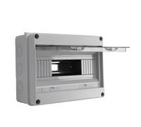 Xiuganpo BoîTe De Distribution D'éNergie, BoîTe De Jonction 12 Voies Avec Rail Din, Projet De BoîTier éLectrique Pour L'ExtéRieur De La Maison, Petit BoîTier De Commutation D'Air