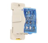 Xiuganpo Boîte de Jonction D'alimentation sur Rail DIN, Boîtier PC Stable, Connecteur de Bornier pour AC DC1000V, adapté à L'armoire de Distribution, Conducteur en Cuivre, 1 Paquet (160A)