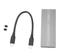 Xiuganpo Boîtier SSD M.2 Nvme PCIE Dissipation Thermique Efficace pour SSD 2280 Mm, Boîtier en Alliage D'aluminium, Conception sans Outil, Plug and Play pour Les Utilisateurs de Téléphones Portables