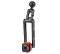 Xiuganpo Bras d'extension à Rotule, compatibilité Universelle Rotative à 360°, Support à Boule de 17 Mm, Bras d'extension à Tête Sphérique en Aluminium avec Support de Conversion à Clipser pour