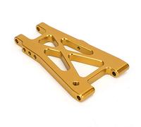 Xiuganpo Bras Oscillants Inférieurs Arrière RC de Haute qualité, Parfaitement Adaptés pour 4WD Optima, Pièces de Performance en Alliage D'aluminium, 2 Pièces-différentes Couleurs (Gold)