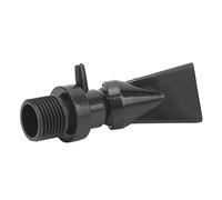 Xiuganpo Buse à Bec de Canard pour Pompe D'aquarium, Réglage Universel | Pompe pour aquarium en PVC, sortie d\'eau en bec de canard, tête d\'arrosage oxygénante avec raccord de tuyau d\'air