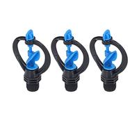 Xiuganpo Buse D'Arrosage de Pelouse 15 Pièces pour Un Arrosage et Une Irrigation Efficaces du Jardin, Rotation Automatique à 360 °, Arroseurs en Plastique de Milieu de Gamme pour Pelouse et (Buse à