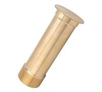 Xiuganpo Buse de Fontaine Champignon avec Effets d'eau Réglables pour Bassin de Jardin, Buse D'arrosage de Paysage en Laiton pour des Sons Relaxants, Idéale pour Les Parcs et Les Rocailles (G1.5in)