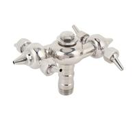 Xiuganpo Buse de Pulvérisation Rotative à 360 Degrés, Buse de Nettoyage Universelle de Filetage Mâle DN50 Male Boule, 2-16 R/Min Vitesse de Rotation, Nettoyage Rotation Nettoyage