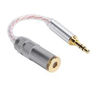 Xiuganpo Câble Adaptateur de Casque, Câble avec Son Complet pour HiFiman ZX300A, pour Appareils D'interface Source de 3.5MM (3.5 révolution tridimensionnelle 4.4 équilibre)