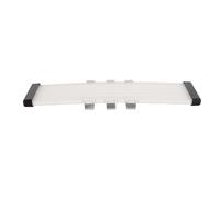 Xiuganpo Câble de Carte Mère ARGB, Câble D'extension d'alimentation ARGB de Synchronisation en Silicone Pliable 5 V 3 Broches avec 120 Perles LED, (X12 Wide (pour 24 Broches ou 3x8))