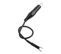 Xiuganpo Câble de Terre pour Sonde D'Oscilloscope, Clamp/Holder Fiable, Câble Pratique pour Oscilloscope Standard, Lot de 4, Conforme RoHS, Léger et Durable, pour les Amateurs D'électronique