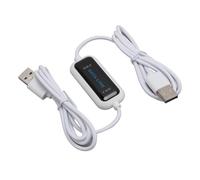 Xiuganpo Câble de Transfert de Données USB 480 Mo/s Partage de Fichiers Rapide pour PC vers PC Léger Portable 1 X