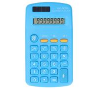 Xiuganpo Calculatrice de Poche 8 Chiffres, Double Alimentation LCD | Mini calculatrice portative avec énergie solaire et batterie, pour la comptabilité quotidienne du bureau, de l\'école, de