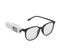 Xiuganpo Caméra de Sport à Lunettes, 2,7K 30fps HD Grand Angle 110 °, écran 0,96 Pouces avec Application WiFi pour Le Cyclisme, la Randonnée et la Marche des Animaux Domestiques (White)