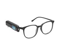 Xiuganpo Caméra de Sport à Lunettes, 2,7K 30fps HD Grand Angle 110 °, écran 0,96 Pouces avec Application WiFi pour Le Cyclisme, la Randonnée et la Marche des Animaux Domestiques (Black)