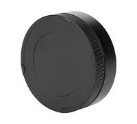 Xiuganpo Capuchon D'objectif Arrière en Aluminium de Haute qualité, Capuchon Arrière D'appareil Photo Robuste pour Objectifs M, Idéal pour Protéger Votre (Black)