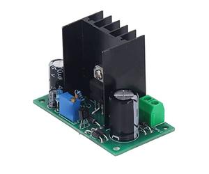Xiuganpo Carte Régulateur de Tension CC Réglable, Module D'alimentation Efficace pour Composants électroniques LM317, Fonctions de Protection pour une Large Application DC5~35 V AC6~25 V