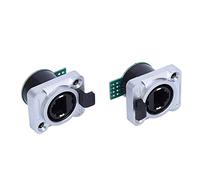 Xiuganpo Carte RJ45 étanche de Haute qualité, Remplacement pour Un Usage Domestique, Panneau RJ45 2 Pièces