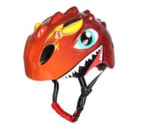 Xiuganpo Casque Vélo Enfant Dinosaure Dessin animé, Casque Ajustable PC | Casque de cyclisme pour tout-petits avec ventilation pour garçons et filles, équipement de sécurité pour et scooter, 50-54