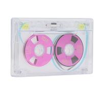 Xiuganpo Cassettes Bandes Construction Solide Enregistrez Votre Musique Préférée Durée D'enregistrement de 46 Minutes pour Les Musiciens en Herbe PC + Aluminium (Violet)