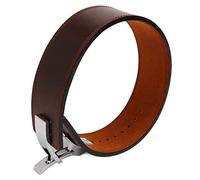 Xiuganpo Ceinture D'haltérophilie en Cuir pour la stabilité du Corps et L'effort de Force, Soutien de la Colonne Vertébrale Lors des Levages Lourds, Cuir Véritable, 42,1 X 3,9 Pouces, Adaptée aux
