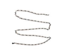 Xiuganpo Chaîne en Acier Creux 8/9 Vitesses de Haute qualité avec Revêtement Antirouille pour Vélo de Route, Chaîne Durable et Résistante à L'étirement (18-24 vitesses)