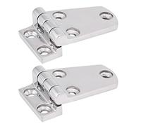 Xiuganpo Charnière Pliante en Acier Inoxydable pour Porte de Bateau, Compartiment de Trappe, Conçue pour les Yachts et les Fenêtres, 2 Pièces