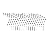 Xiuganpo Clamp/Holder à Ressort de Ruche Durable, Pièces de Ruche Sûres, Attache en Acier Inoxydable 20 Pièces pour Outils D'apiculture