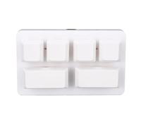 Xiuganpo Clavier Macro Programmable 6 Touches Multifonction Hotkey Commutateur Rouge Clavier Mécanique Portable à Une Main pour pour Le Bureau