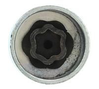 Xiuganpo Clé de Verrouillage de Roue en Métal Solide, Douille Antivol, pour Série 1 3 5 6 7 X1 X2 X3 X4 X5 X6 Z4, Outil de Retrait pour le Travail Mécanique (053)