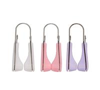 Xiuganpo Clip de Mise en Forme du Pont de Nez, Clips de Levage du Nez en Silicone Faciles à Utiliser pour les Séances à la Maison et à la Salle de Sport, 3 Options de Couleurs : Rose, Violet, Blanc
