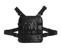 Xiuganpo Coiffeur Pochette de Barbier Multifonctionnelle de Grande capacité pour Salon Professionnel Sac de Taille en PU pour Outil de Coiffure Styliste Matériau: PU