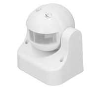 Xiuganpo Commutateur de Détecteur de Mouvement étanche, Commutateur Infrarouge Intelligent de Détection de Corps sans Rayonnement pour les Entrées de Balcon (1 paquet) (WHITE)