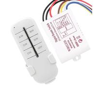Xiuganpo Commutateur de Télécommande sans Fil pour Lampes à économie D'énergie, avec une Distance Intérieure de 20 M, pour Lampe Basse Pression Moderne, Installation Rapide et Facile (MR704 Charge à