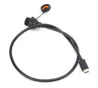 Xiuganpo Connecteur de Type C Robuste et étanche pour équipement mécanique : Connecteur Mâle Femelle de Type C avec Indice IP67, Matériau Conducteur en Laiton (#2)