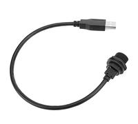 Xiuganpo Connecteur USB étanche à Verrouillage fileté avec Prise de Câble pour équipement IOT Micro Femelle/2.0 Mâle IP67 Connecteur USB étanche pour Lampes (#2)