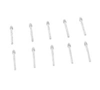 Xiuganpo Conseils pour le Stylo Crayon, Fondateur Set Nibs 10pcs Compatibilité Précise en Acier Inoxydable Friction élevée pour l'écriture