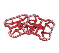 Xiuganpo Convertisseur de Pédale sans Clip Adaptateur de Plate-Forme de Verrouillage Durable pour Système de Vélo, Pédale en Alliage D'aluminium pour L'équitation en Extérieur, 1 Paire pour Les