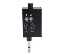 Xiuganpo Convertisseur de Son pour Téléphone Portable, Carte Son PC Compatible Plug and Play, Mélangeur 6,35 Mm avec Construction en Coque en Fer, Surveillance des écouteurs pour Enregistrement