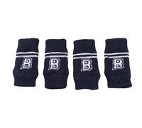 Xiuganpo Coudières élastiques pour Chien, Protection des Articulations, Motif de Lettres élégant, Coudières pour Chien, Chaussettes de Protection (S)