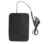 Xiuganpo Coussin Chauffant USB pour Reptiles, Tapis Chauffant Réglable en Cuir PU pour Tortue, Lézard, Serpent, Coussin pour Reptiles avec 3 Niveaux de Contrôle de la (S)