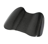 Xiuganpo Couvercle de Capot de Groupe de Jauge en Fibre de Carbone Noir Brillant adapté pour Lancer Evolution Evo X 2008+, Remplacement Supérieur Instrumental de Tableau de Bord Durable pour Les