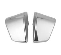 Xiuganpo Couvercles de Carénage de Panneau Latéral de Batterie de Moto pour Shadow ACE VT400 VT750 1997-2003, Protecteur Latéral Antirouille pour une Installation Facile (SILVER)